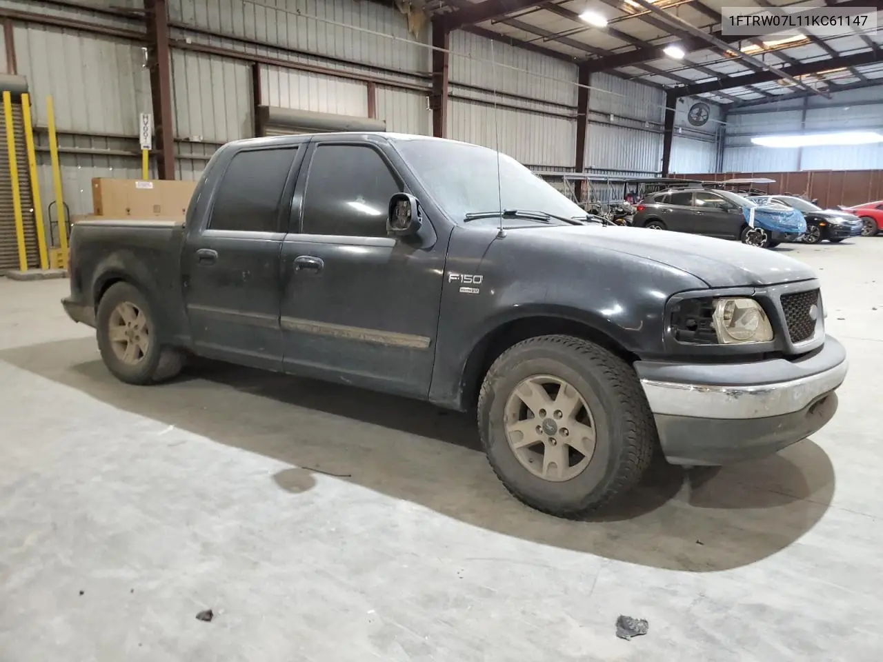 1FTRW07L11KC61147 2001 Ford F150 Supercrew