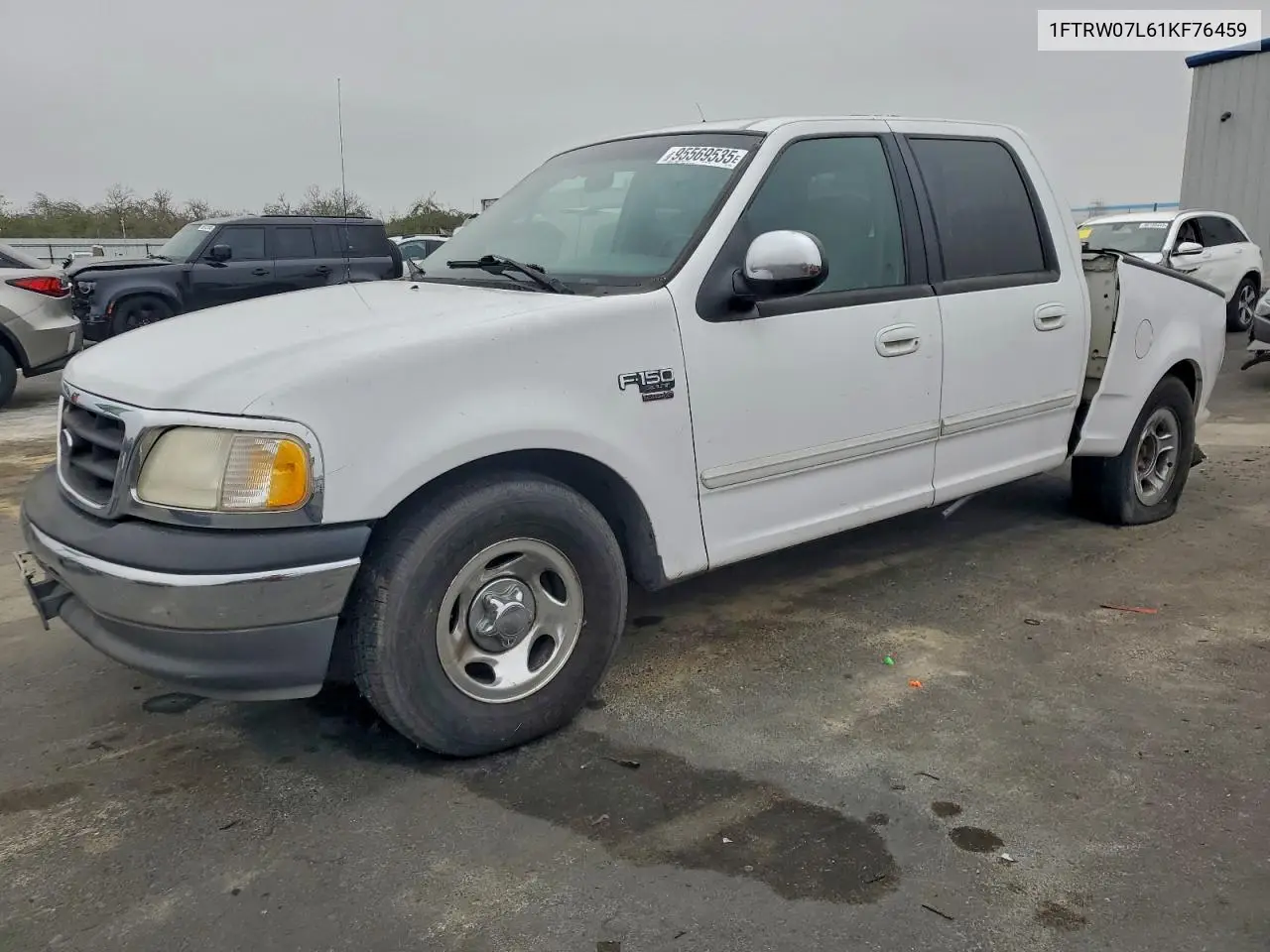 1FTRW07L61KF76459 2001 Ford F150 Supercrew