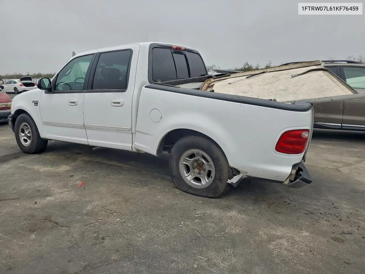 1FTRW07L61KF76459 2001 Ford F150 Supercrew