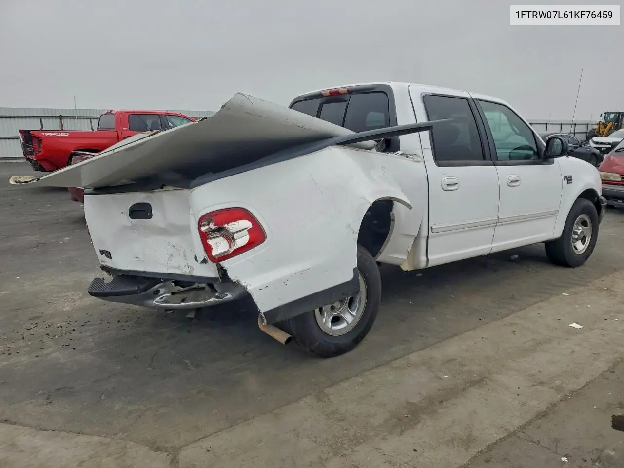 1FTRW07L61KF76459 2001 Ford F150 Supercrew
