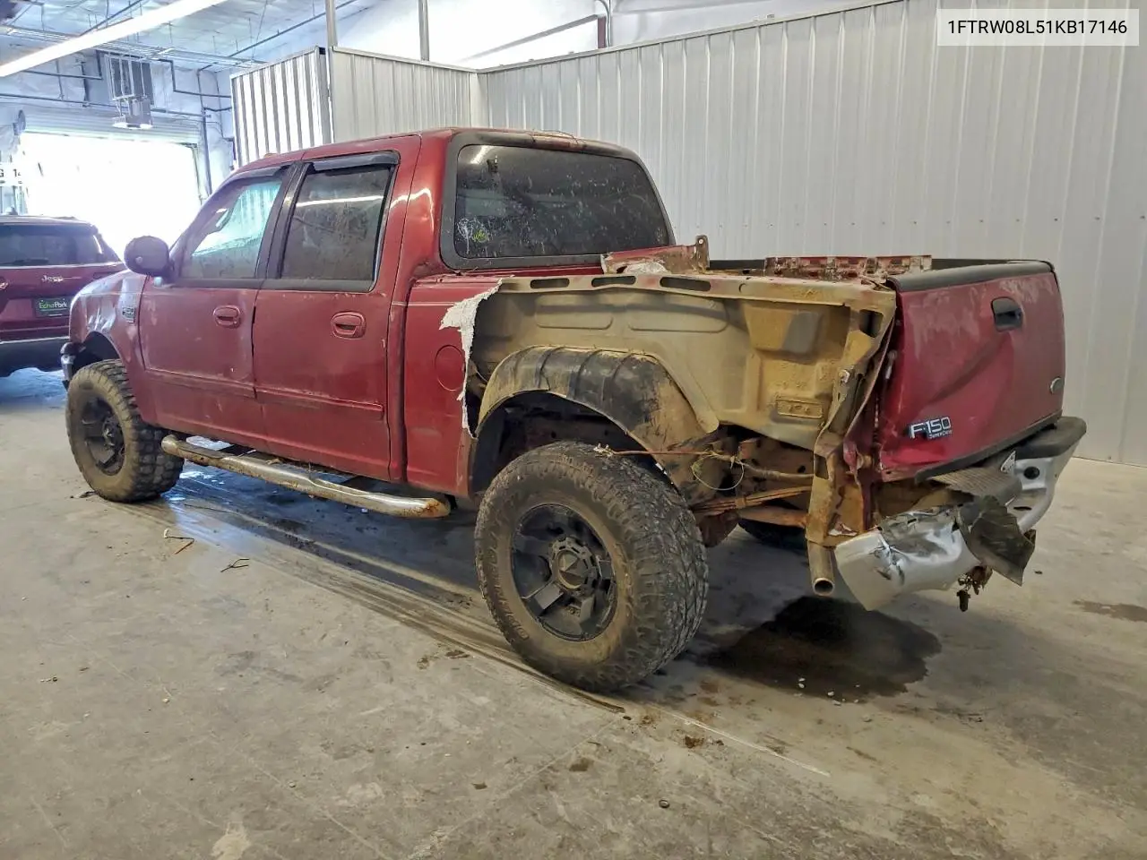 1FTRW08L51KB17146 2001 Ford F150 Supercrew