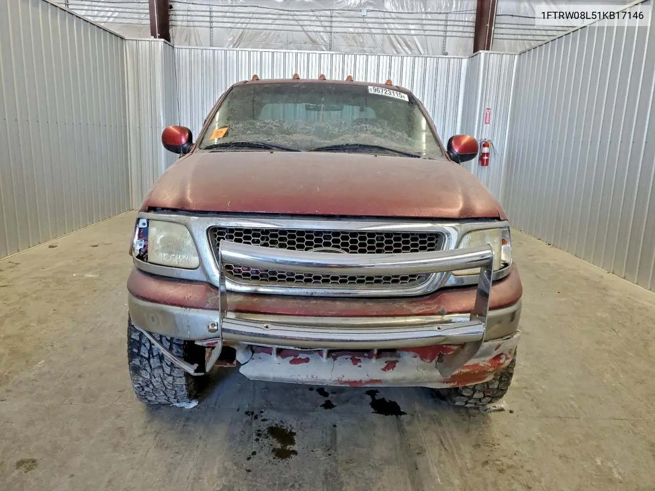 1FTRW08L51KB17146 2001 Ford F150 Supercrew