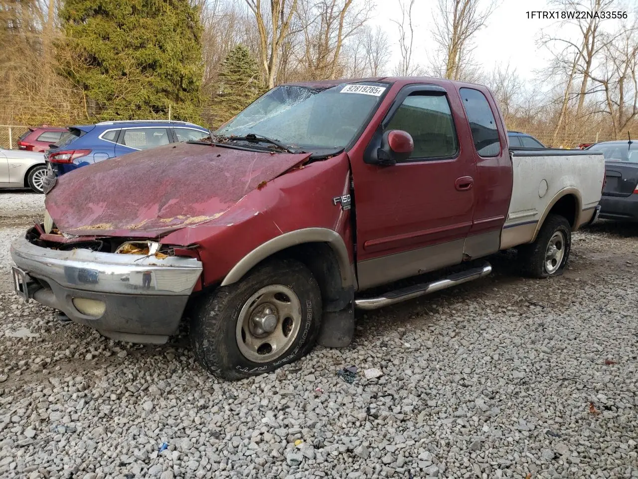1FTRX18W22NA33556 2002 Ford F150