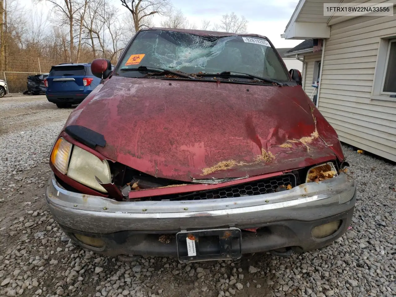 1FTRX18W22NA33556 2002 Ford F150