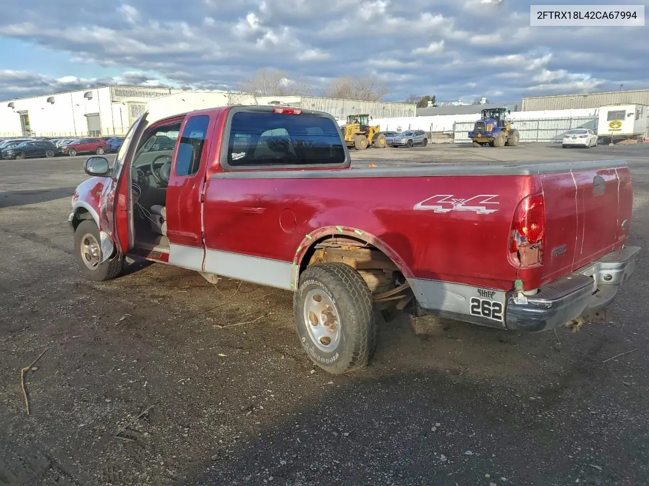 2FTRX18L42CA67994 2002 Ford F150