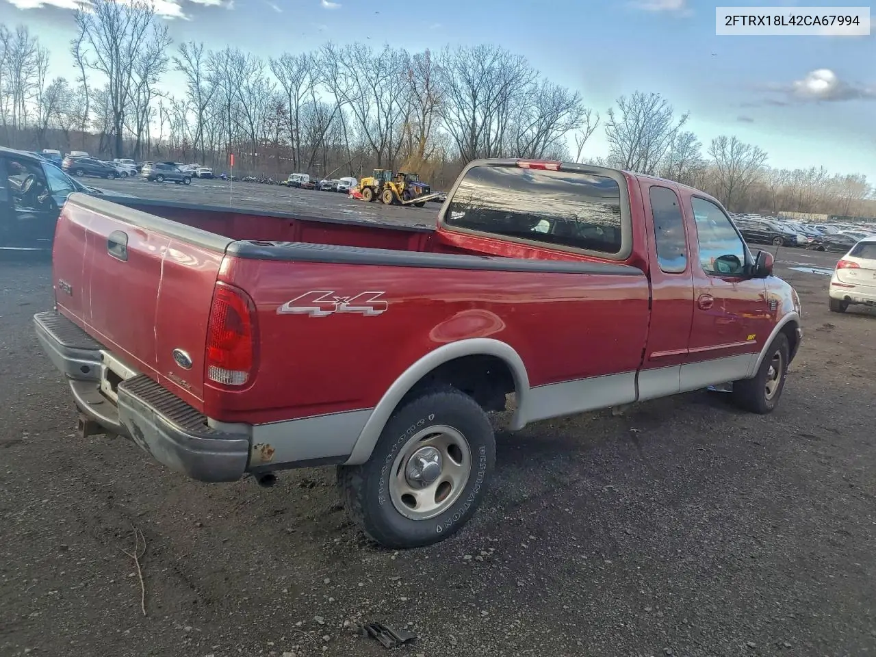 2FTRX18L42CA67994 2002 Ford F150