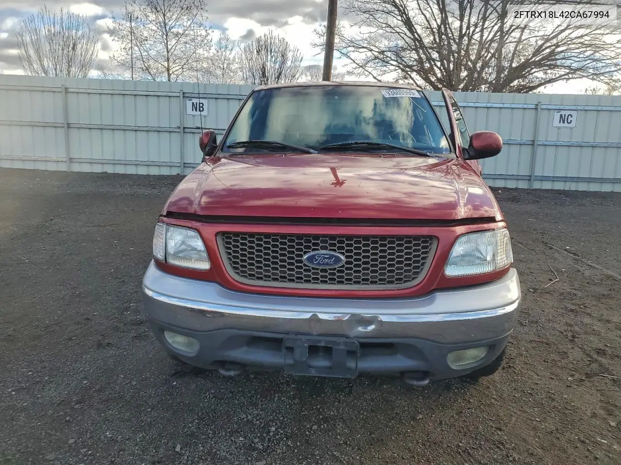 2FTRX18L42CA67994 2002 Ford F150