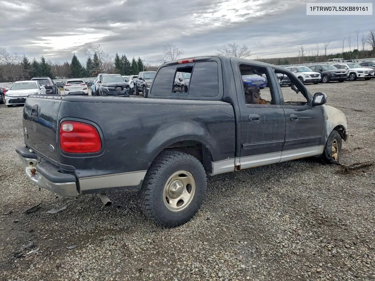 1FTRW07L52KB89161 2002 Ford F150 Supercrew