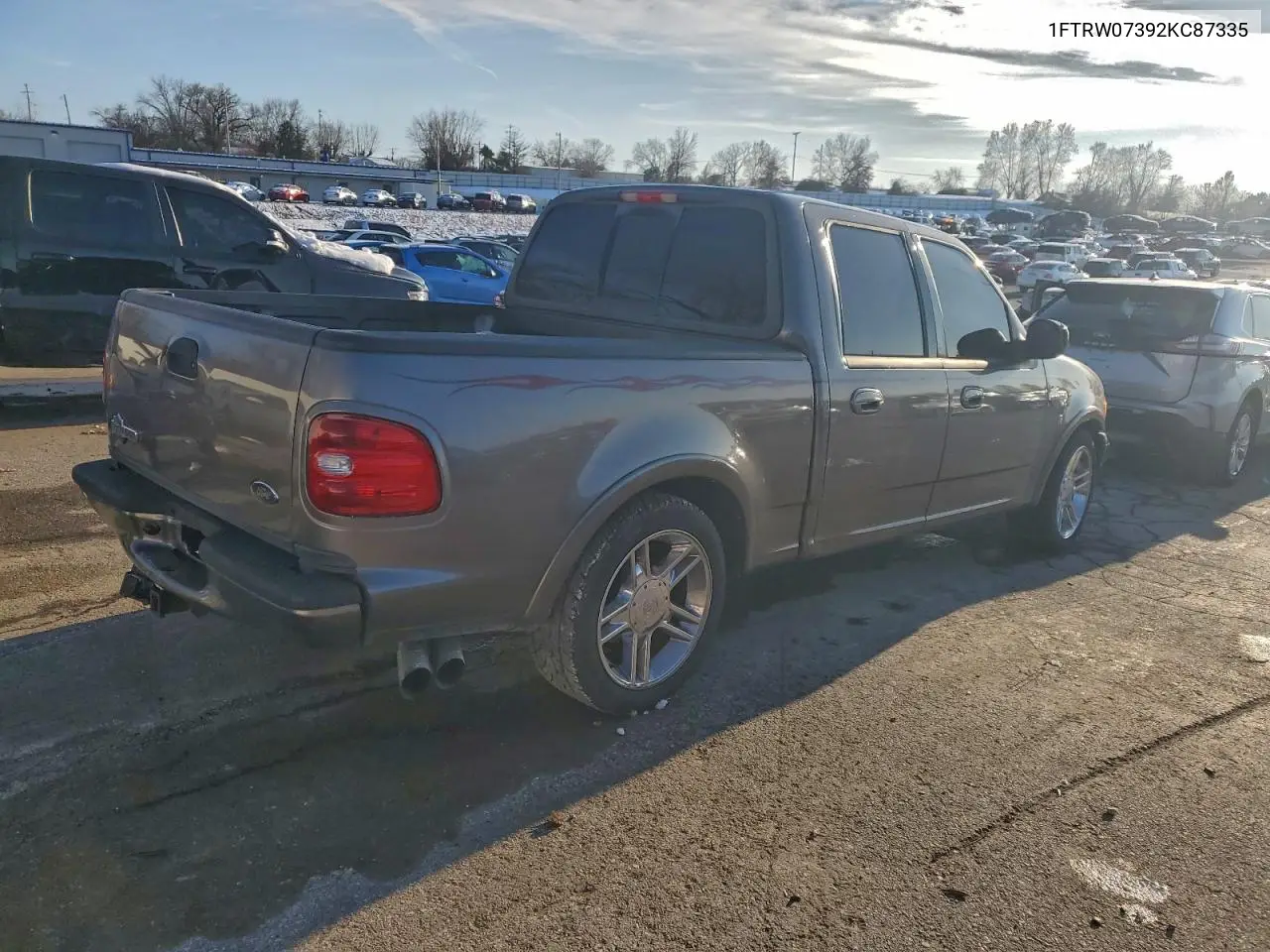 1FTRW07392KC87335 2002 Ford F150 Supercrew Harley Davidson