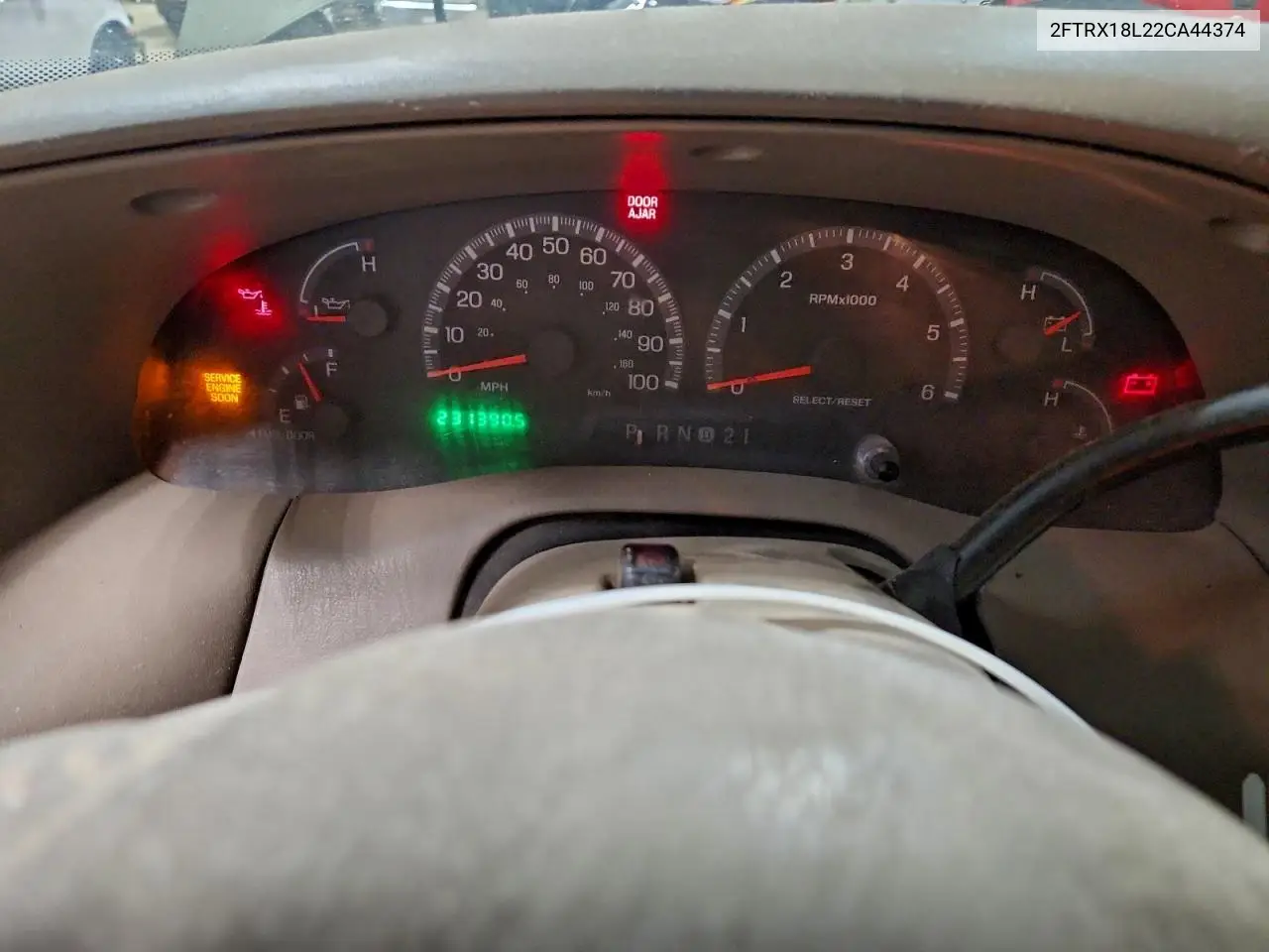 2FTRX18L22CA44374 2002 Ford F150