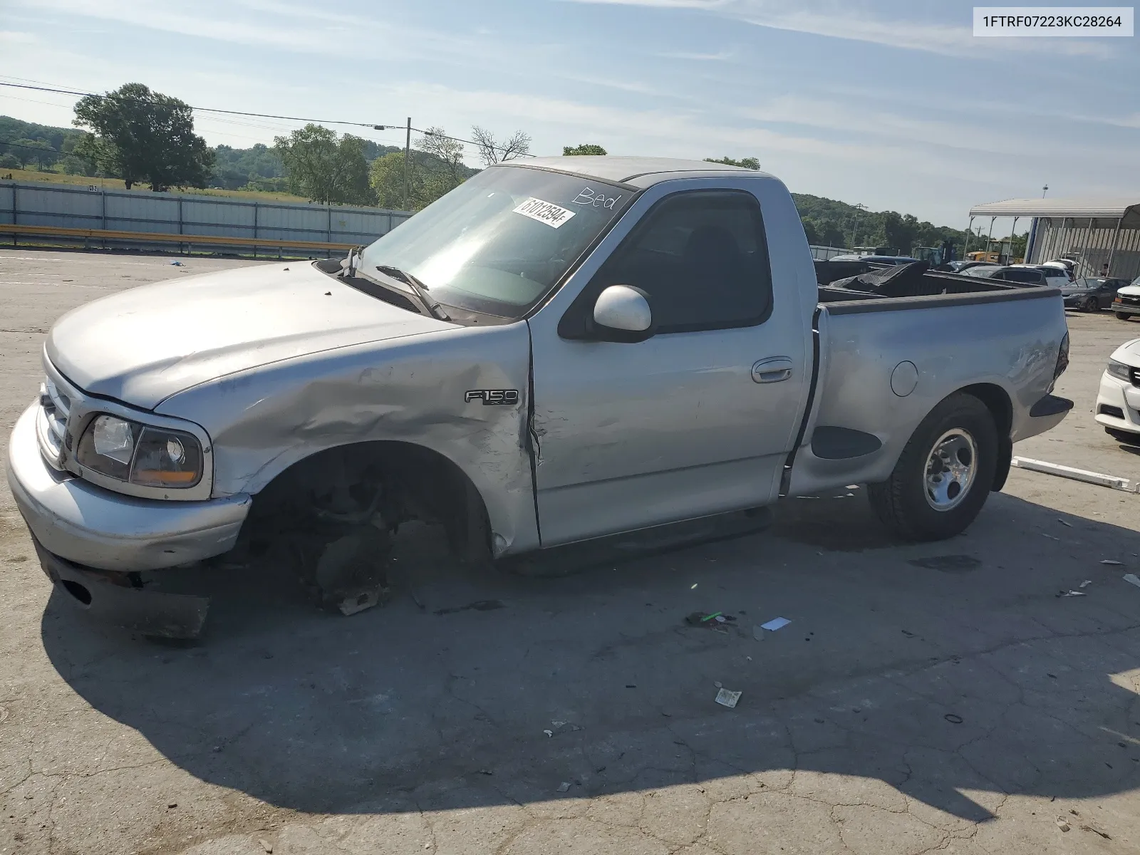 2003 Ford F150 VIN: 1FTRF07223KC28264 Lot: 61012594