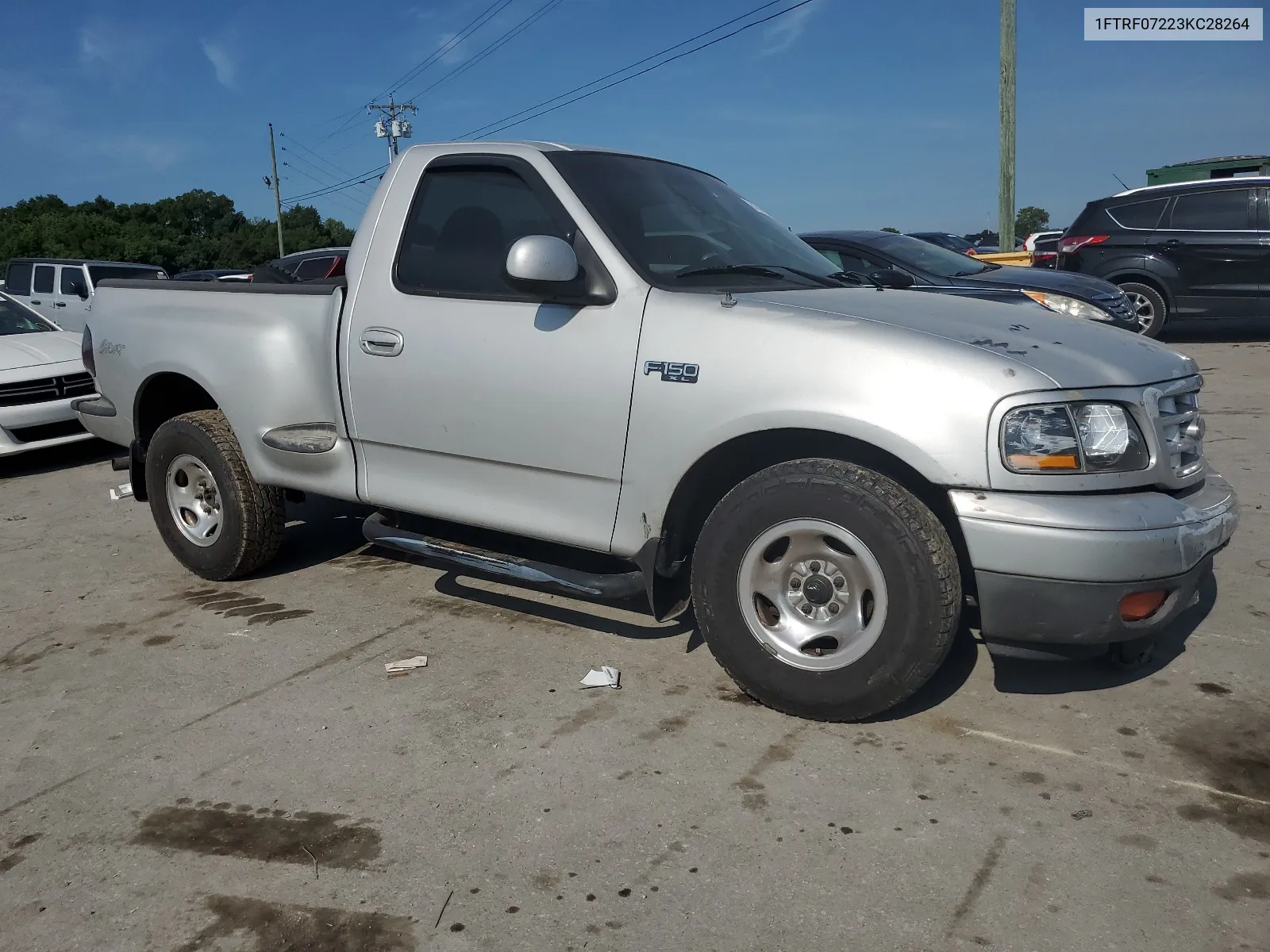 2003 Ford F150 VIN: 1FTRF07223KC28264 Lot: 61012594