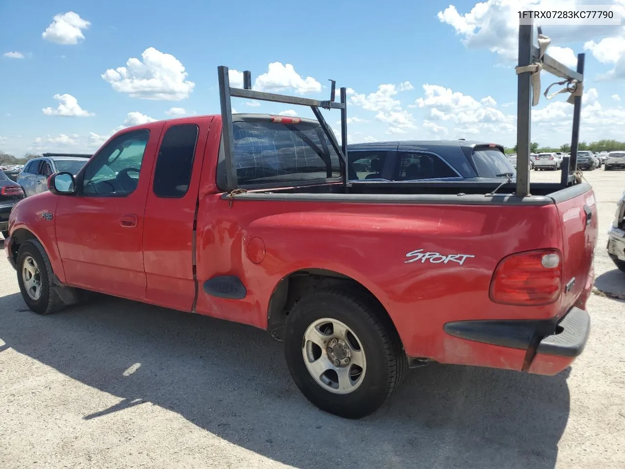 2003 Ford F150 VIN: 1FTRX07283KC77790 Lot: 69839524