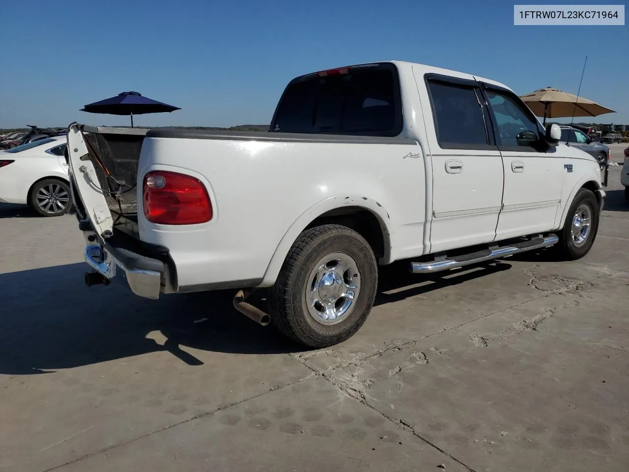 1FTRW07L23KC71964 2003 Ford F150 Supercrew