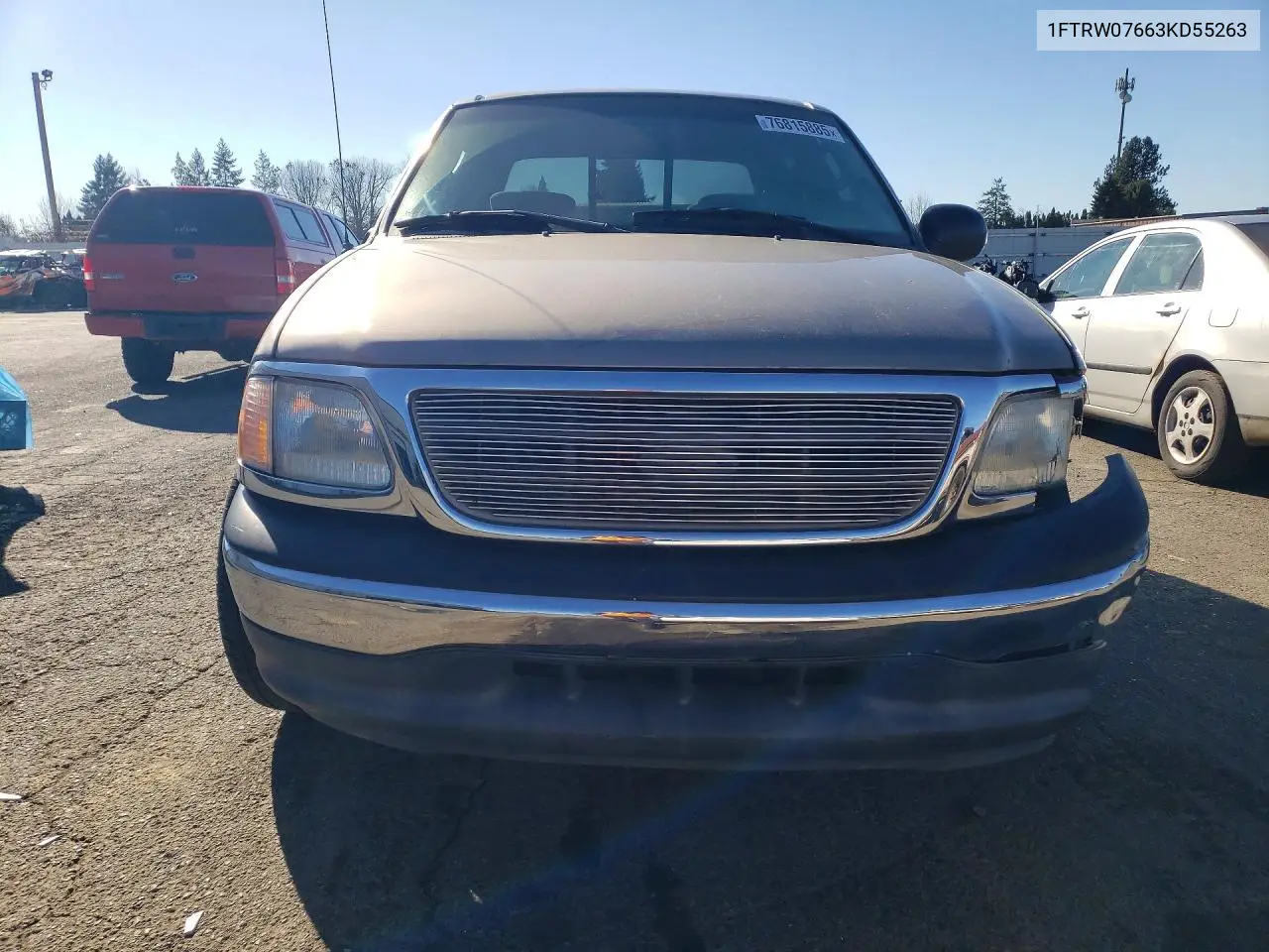 1FTRW07663KD55263 2003 Ford F150 Supercrew