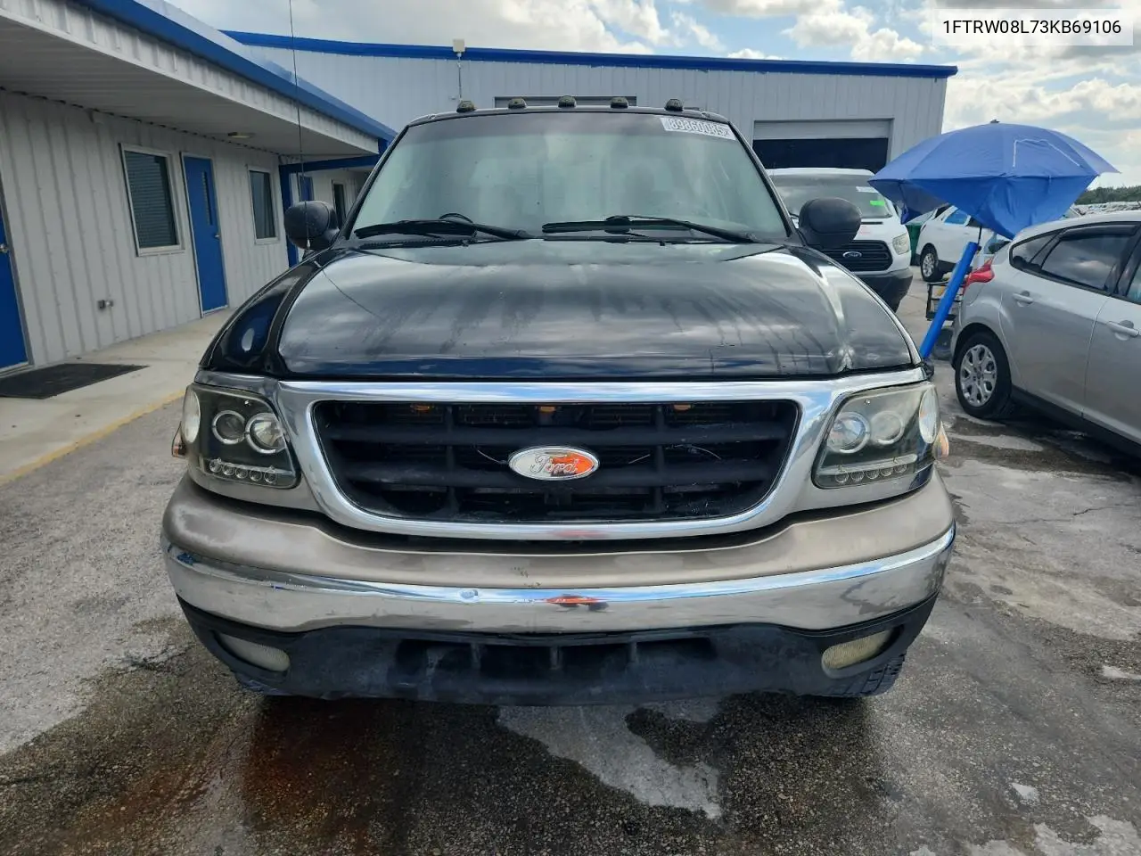 1FTRW08L73KB69106 2003 Ford F150 Supercrew