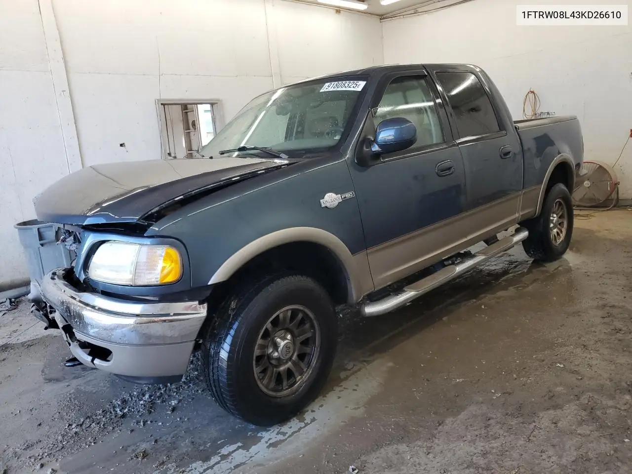 1FTRW08L43KD26610 2003 Ford F150 Supercrew
