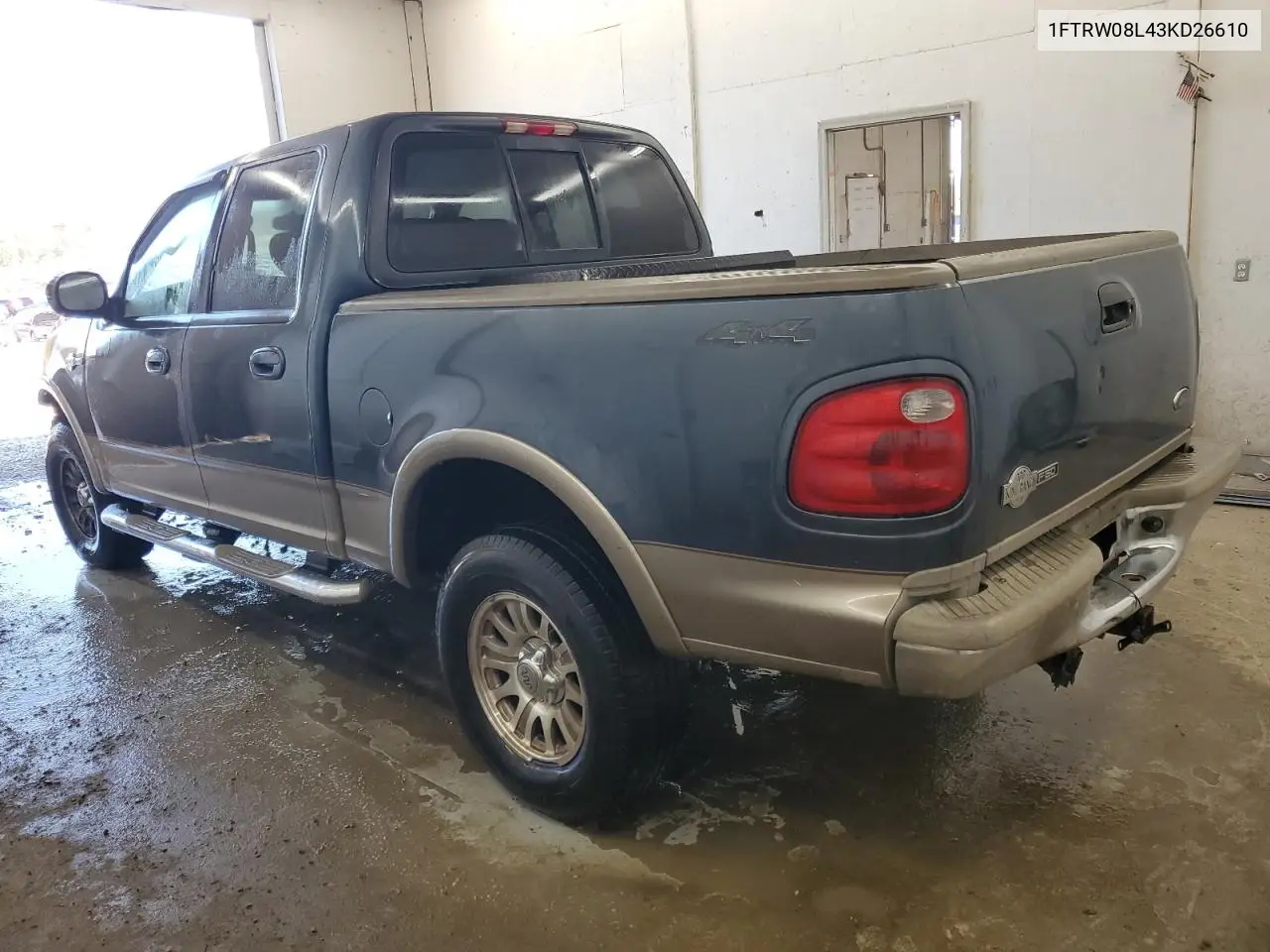 1FTRW08L43KD26610 2003 Ford F150 Supercrew