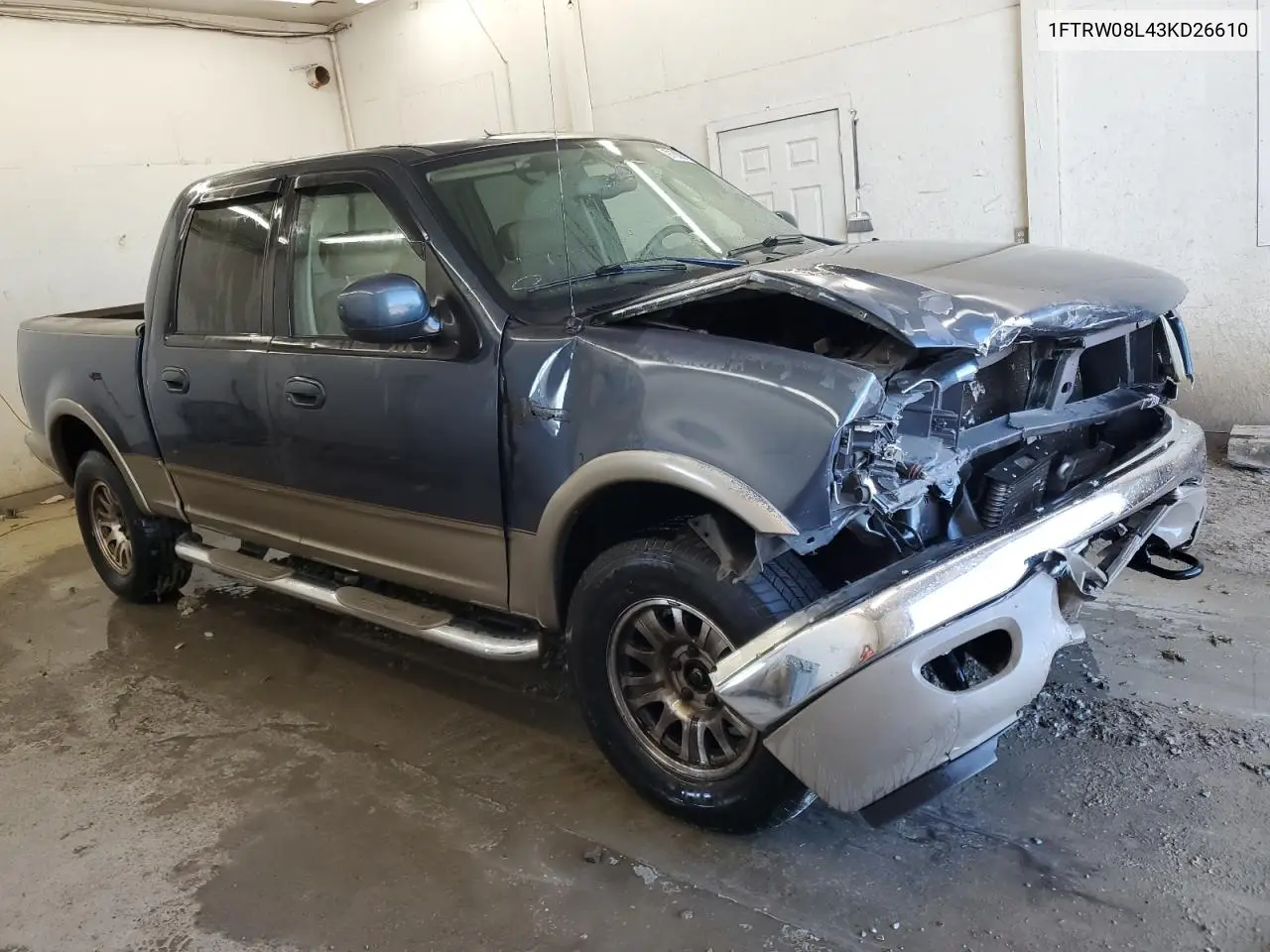 1FTRW08L43KD26610 2003 Ford F150 Supercrew