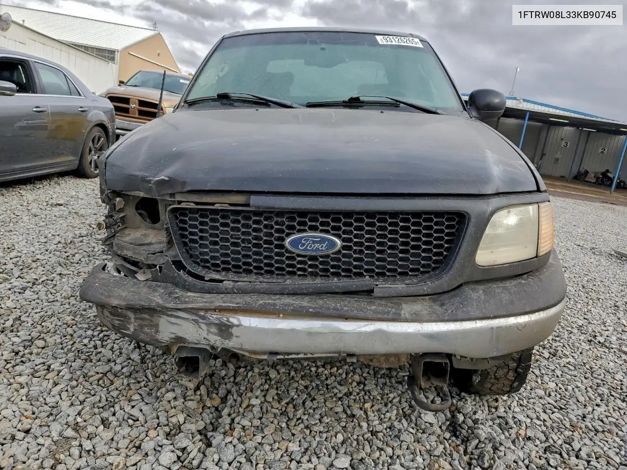 1FTRW08L33KB90745 2003 Ford F150 Supercrew