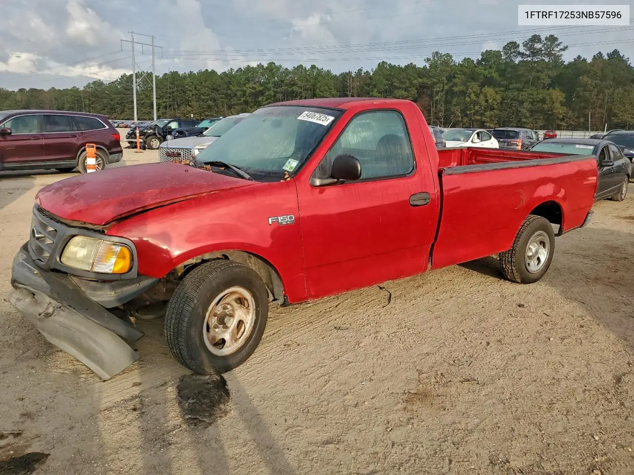 1FTRF17253NB57596 2003 Ford F150