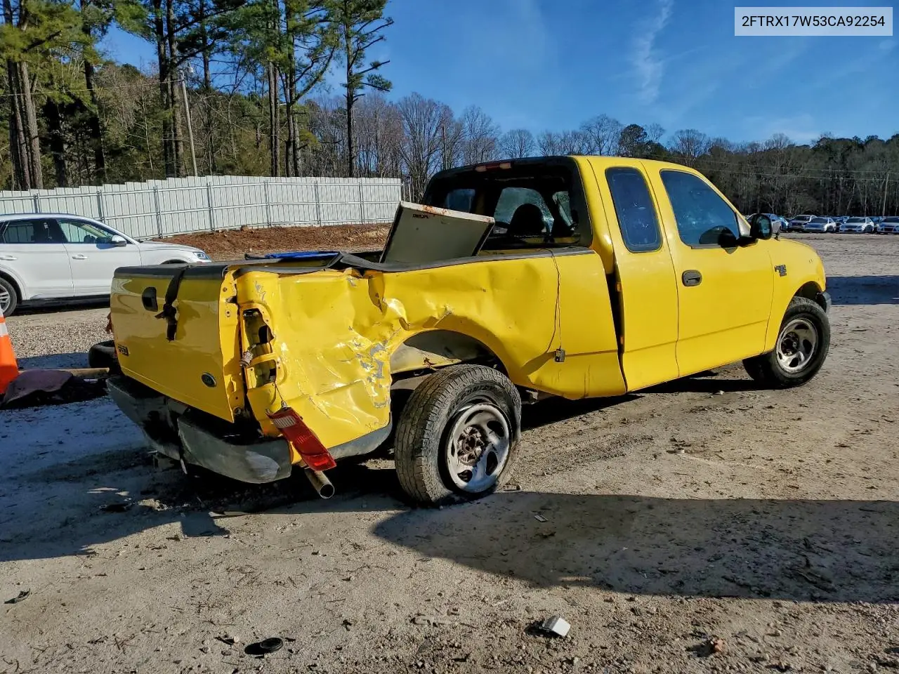 2FTRX17W53CA92254 2003 Ford F150