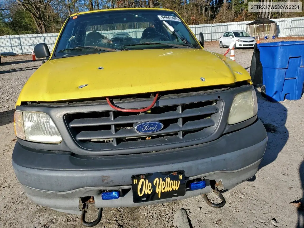 2FTRX17W53CA92254 2003 Ford F150