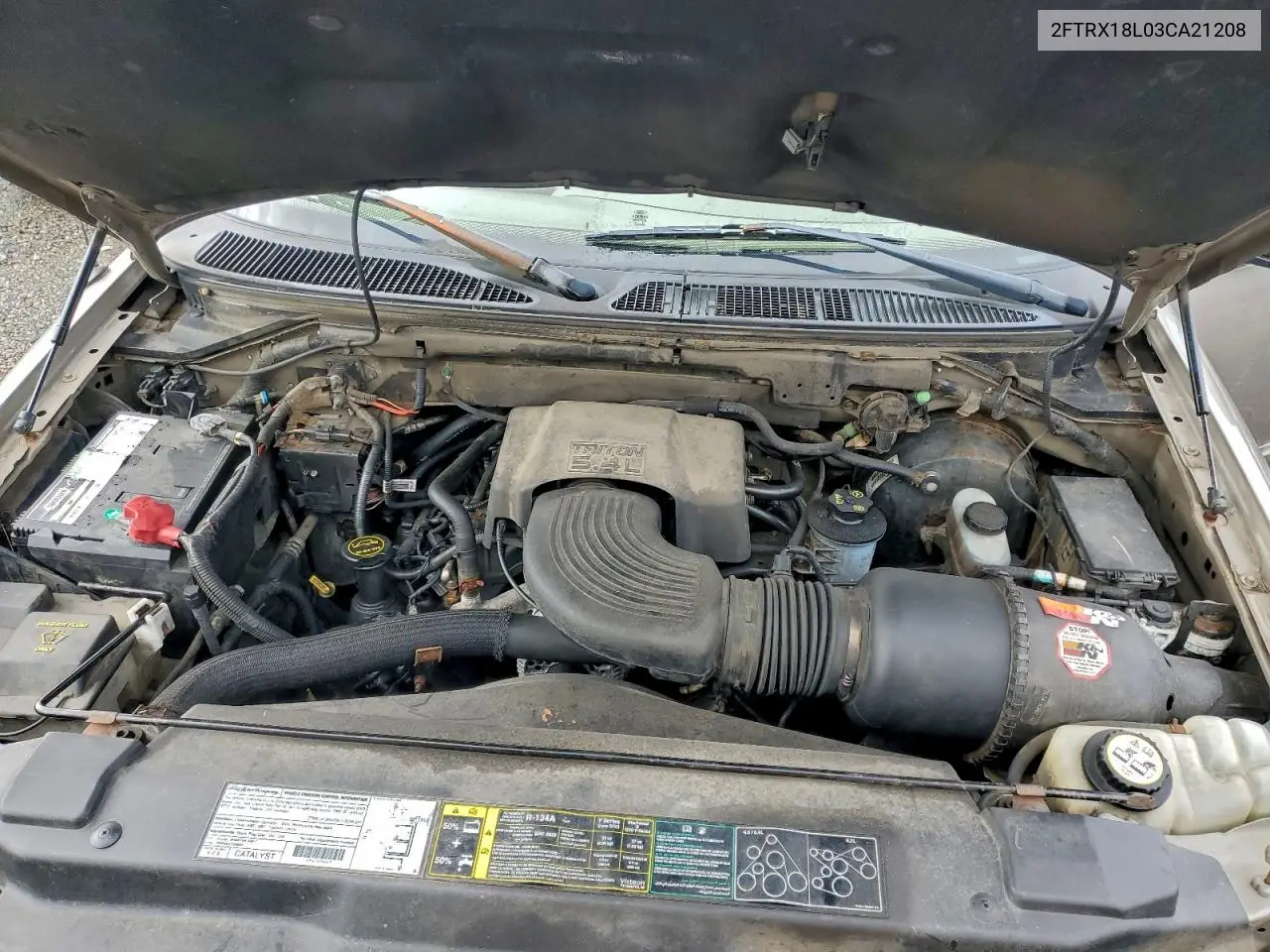 2FTRX18L03CA21208 2003 Ford F150