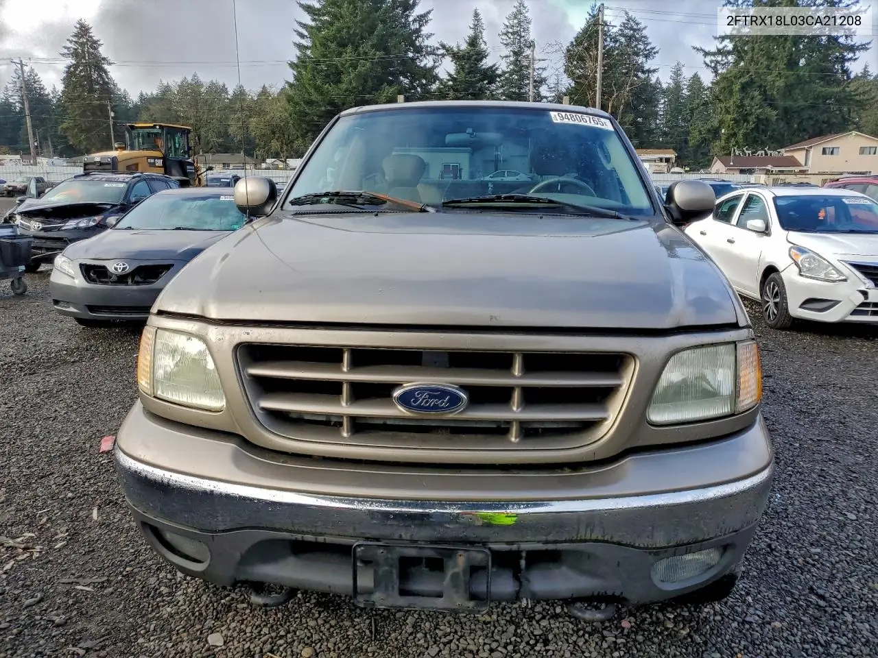 2FTRX18L03CA21208 2003 Ford F150