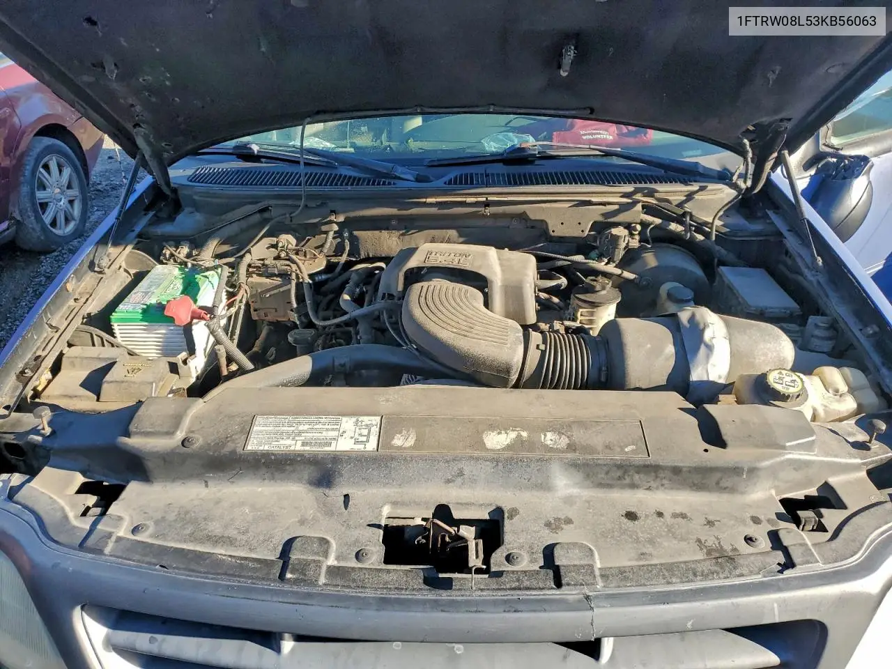1FTRW08L53KB56063 2003 Ford F150 Supercrew
