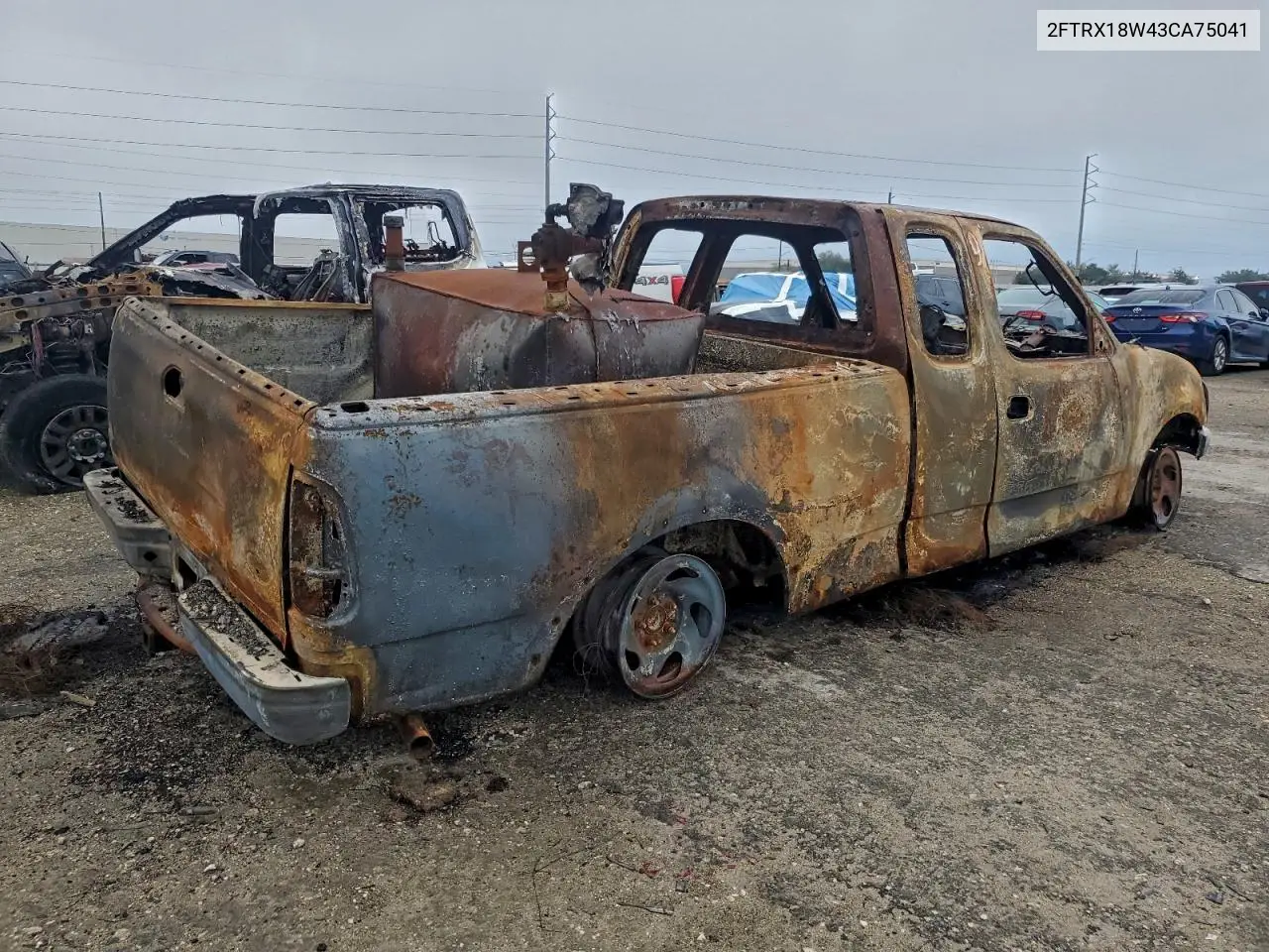2FTRX18W43CA75041 2003 Ford F150