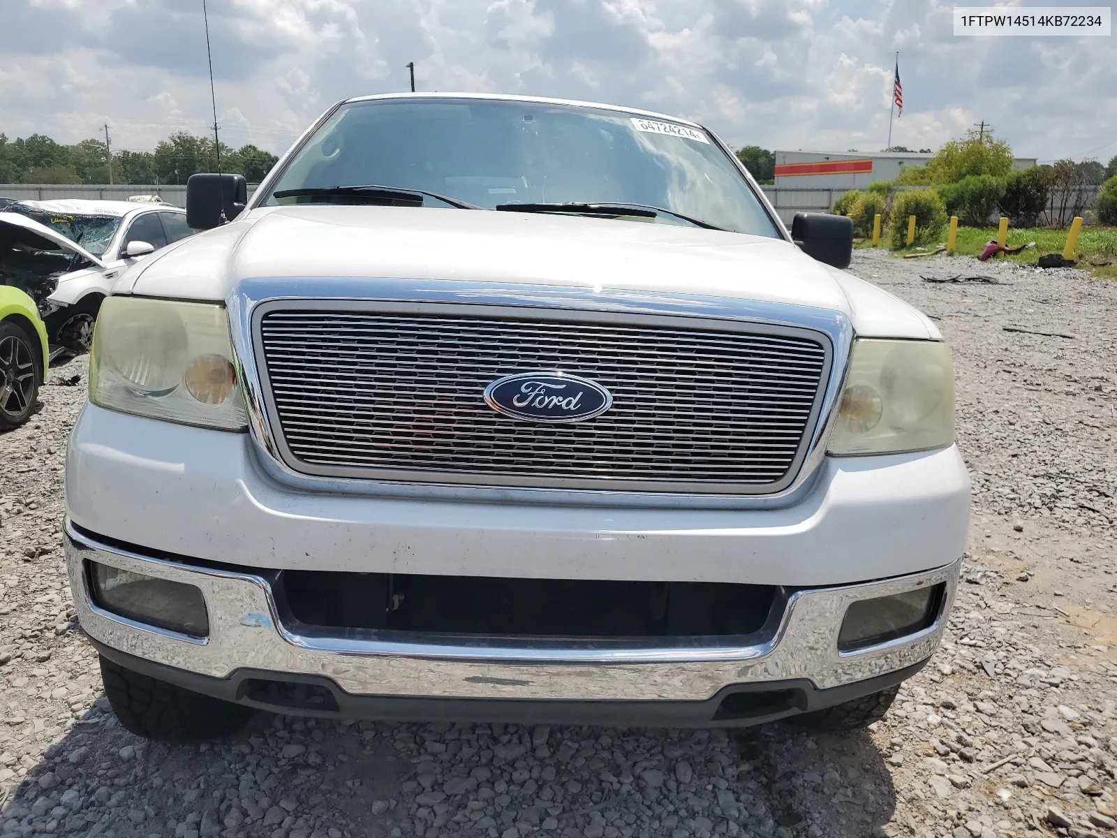 1FTPW14514KB72234 2004 Ford F150 Supercrew