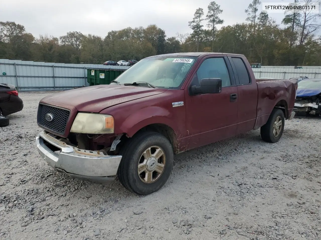 1FTRX12W04NB01171 2004 Ford F150