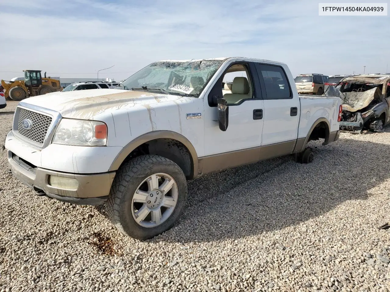 1FTPW14504KA04939 2004 Ford F150 Supercrew
