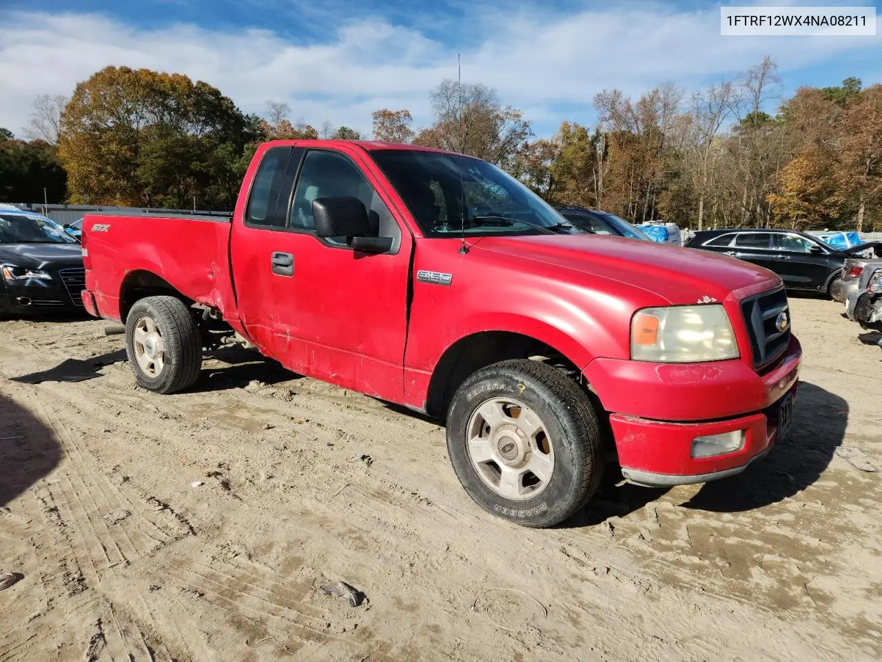 1FTRF12WX4NA08211 2004 Ford F150