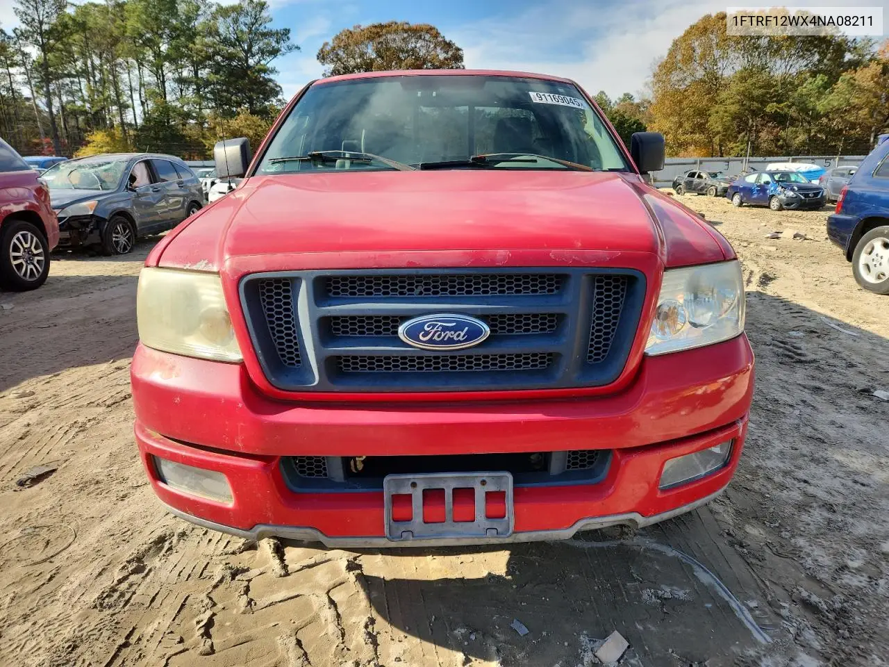1FTRF12WX4NA08211 2004 Ford F150