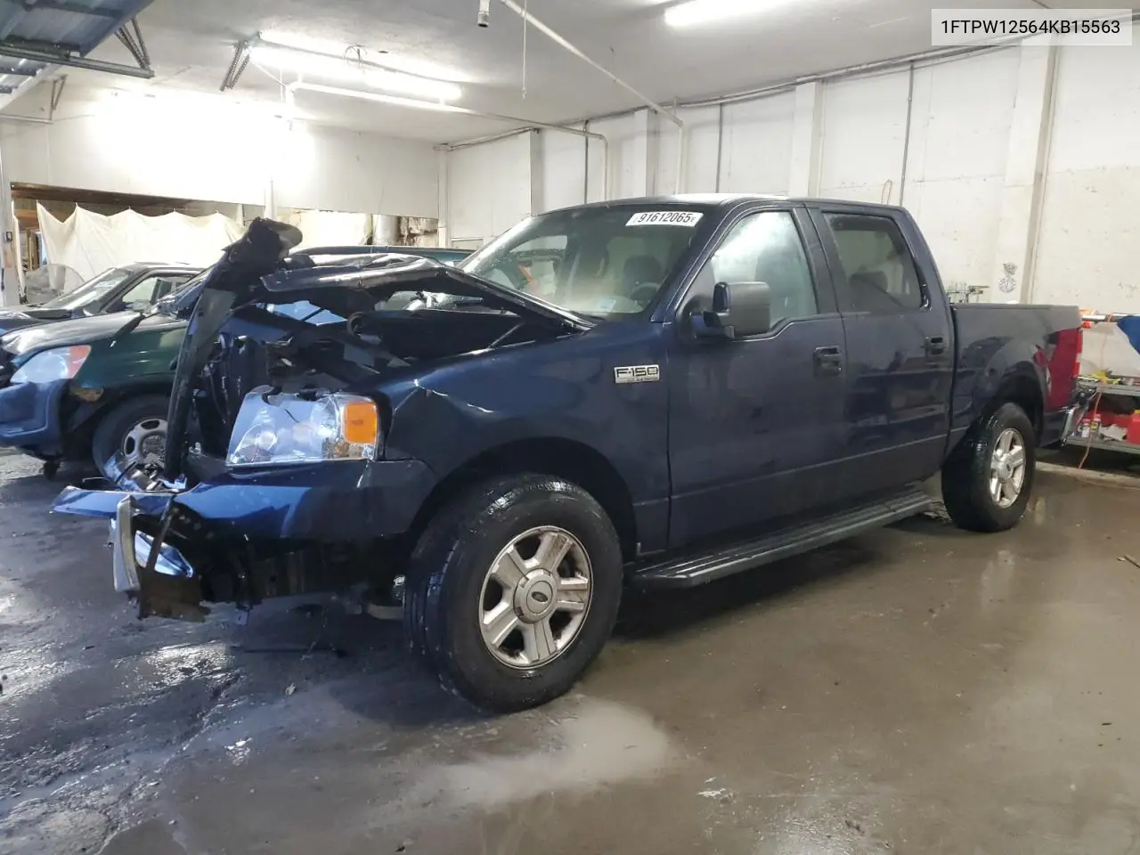 1FTPW12564KB15563 2004 Ford F150 Supercrew