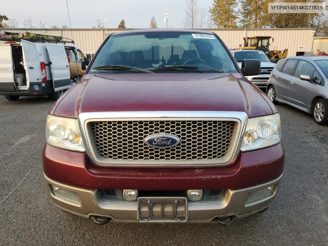 1FTPW14514KC77839 2004 Ford F150 Supercrew