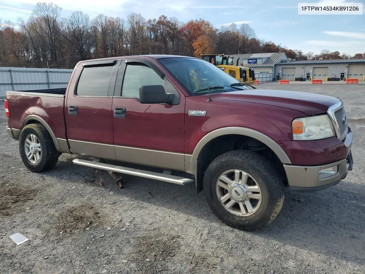 1FTPW14534KB91206 2004 Ford F150 Supercrew