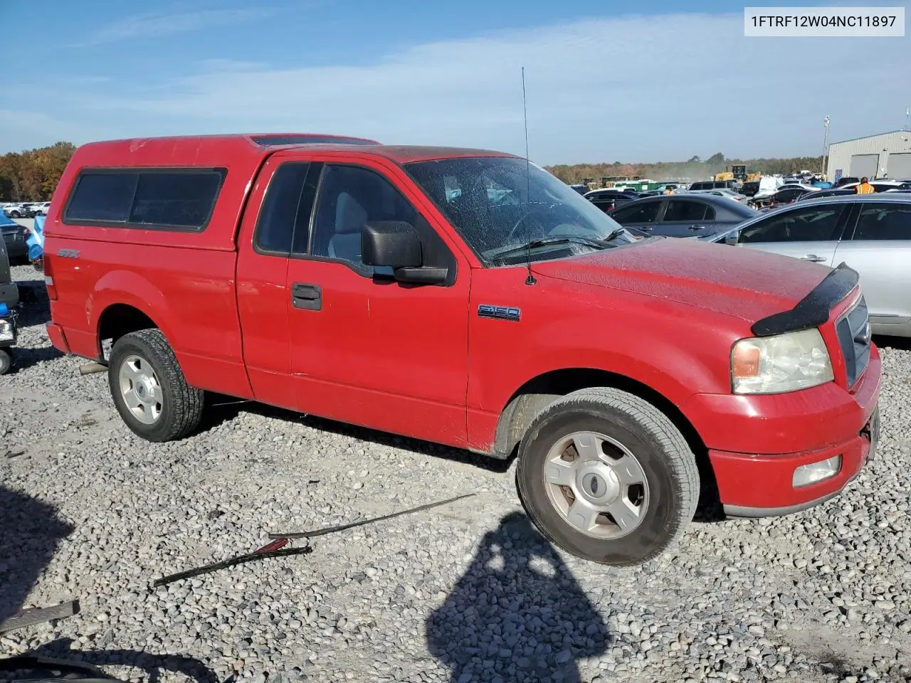 1FTRF12W04NC11897 2004 Ford F150