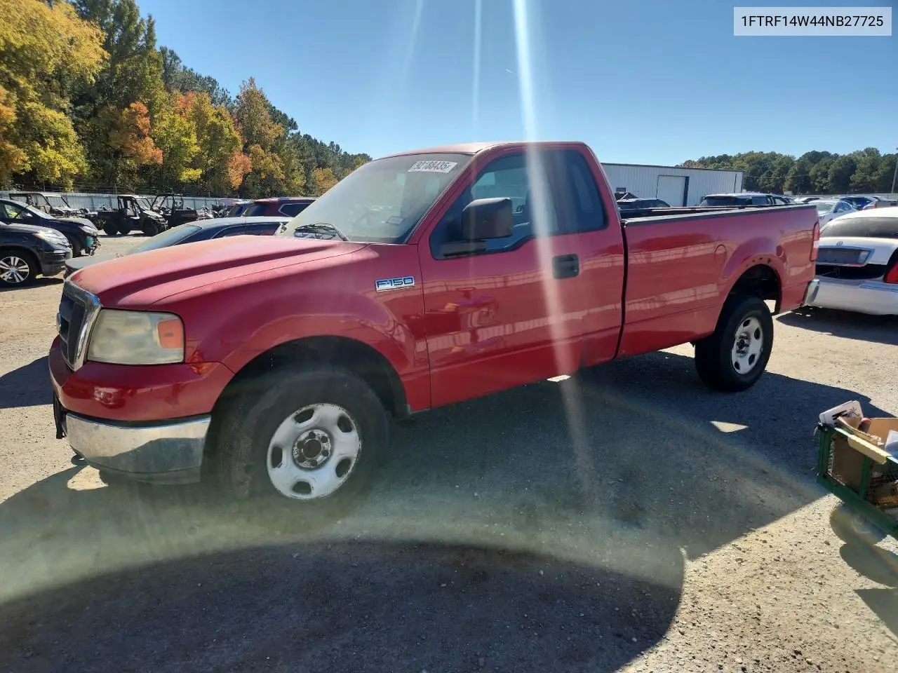 1FTRF14W44NB27725 2004 Ford F150