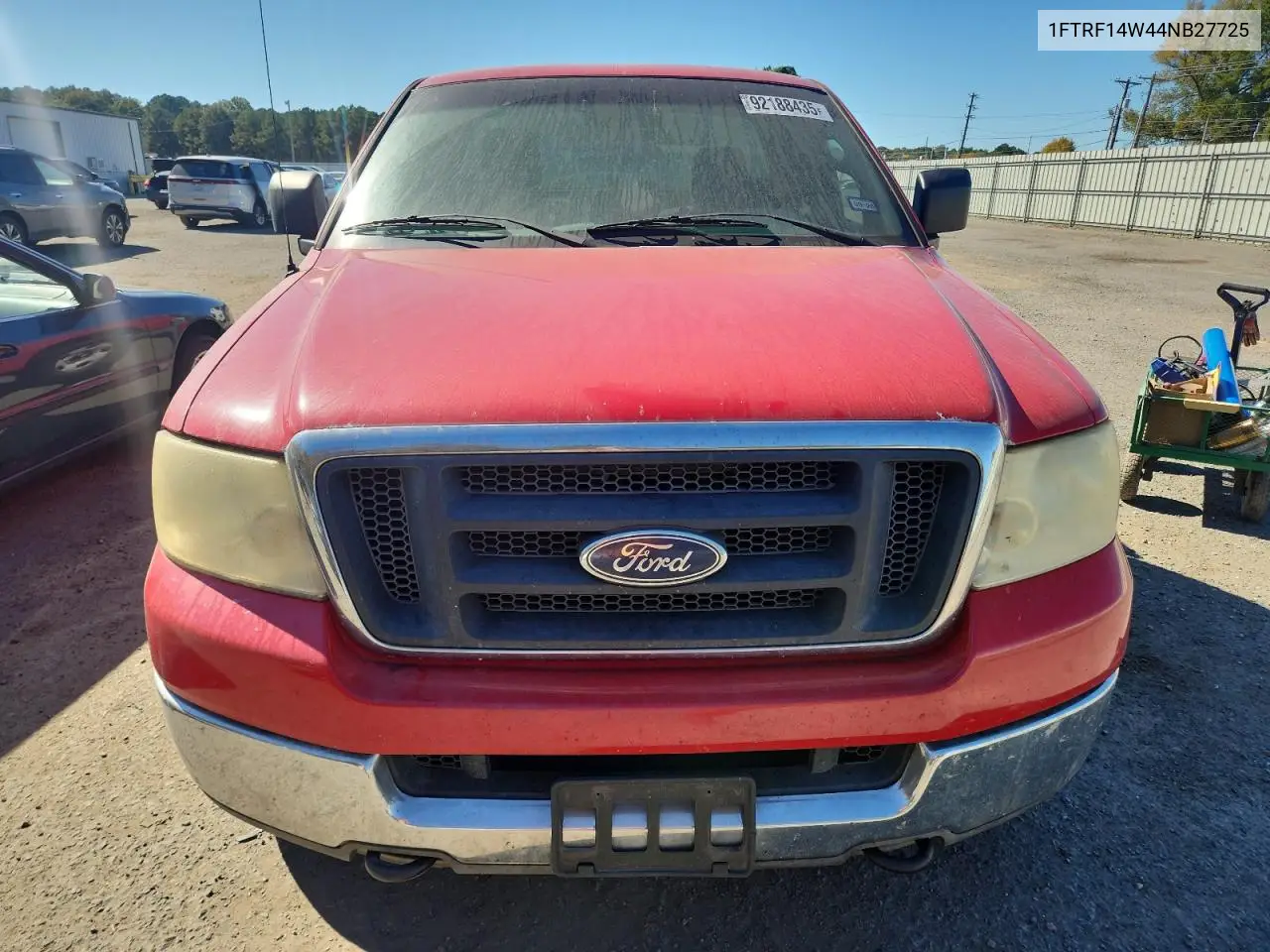 1FTRF14W44NB27725 2004 Ford F150