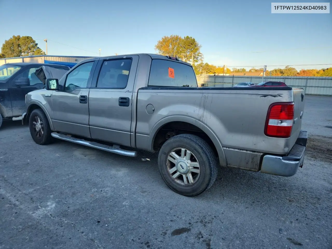 1FTPW12524KD40983 2004 Ford F150 Supercrew