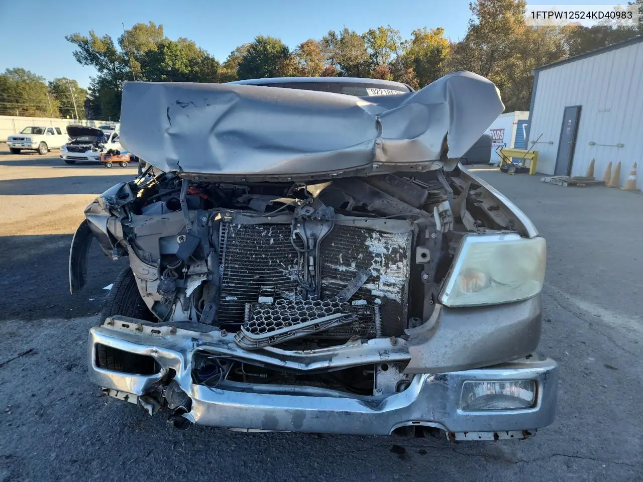1FTPW12524KD40983 2004 Ford F150 Supercrew