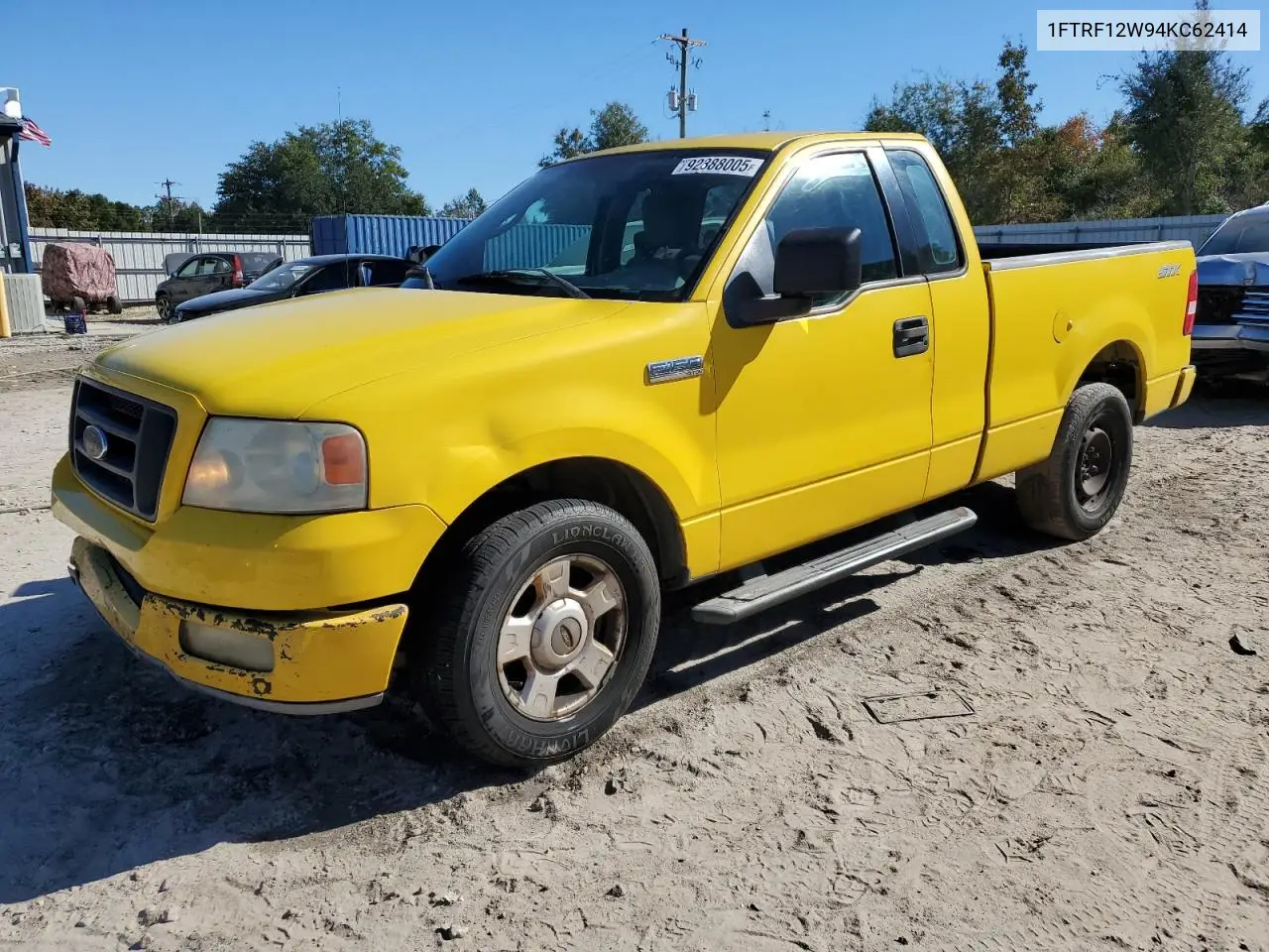 1FTRF12W94KC62414 2004 Ford F150