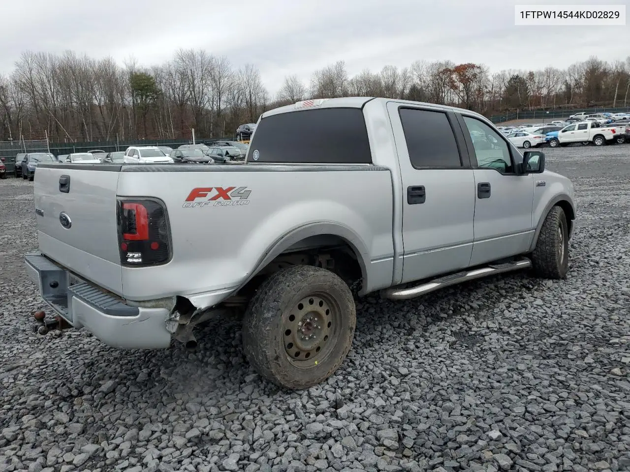 1FTPW14544KD02829 2004 Ford F150 Supercrew