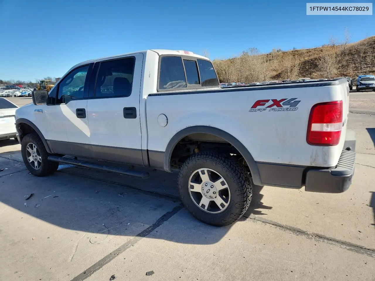 1FTPW14544KC78029 2004 Ford F150 Supercrew