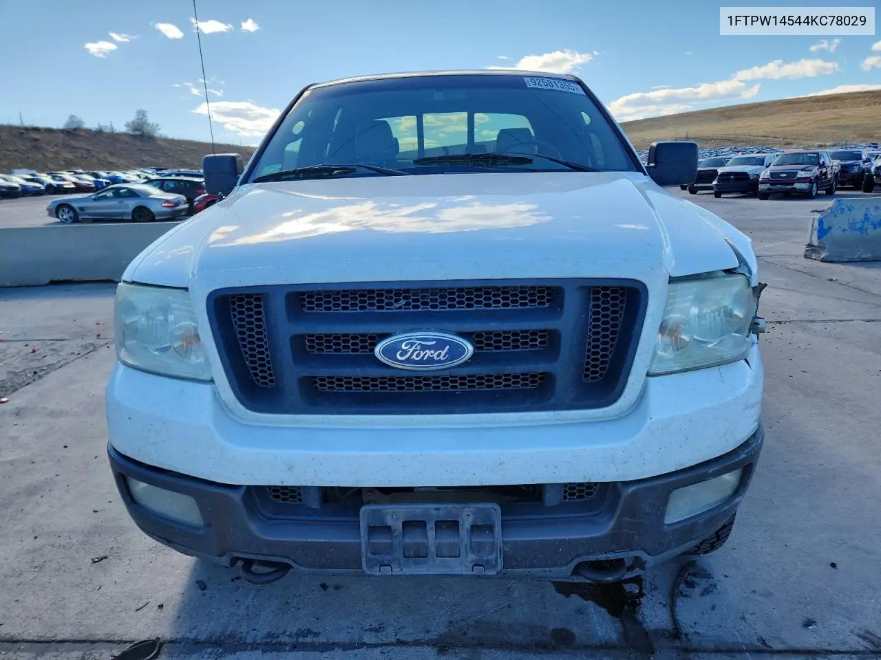 1FTPW14544KC78029 2004 Ford F150 Supercrew