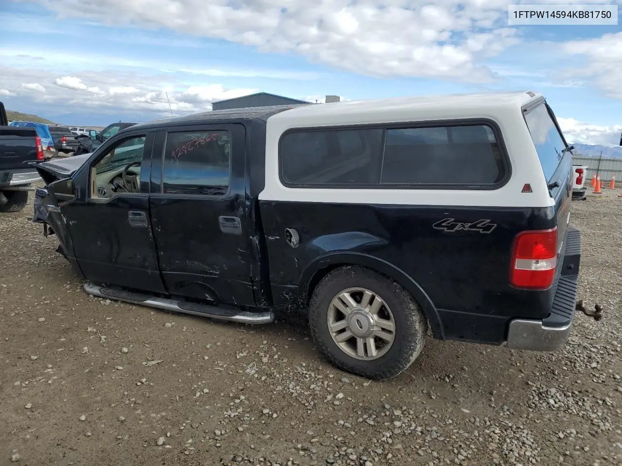 1FTPW14594KB81750 2004 Ford F150 Supercrew