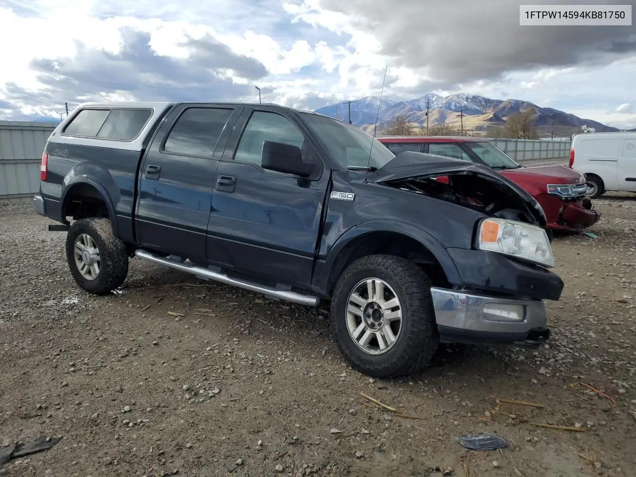 1FTPW14594KB81750 2004 Ford F150 Supercrew